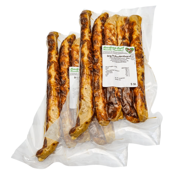 Thüringer Rostbratwurst - gebraten