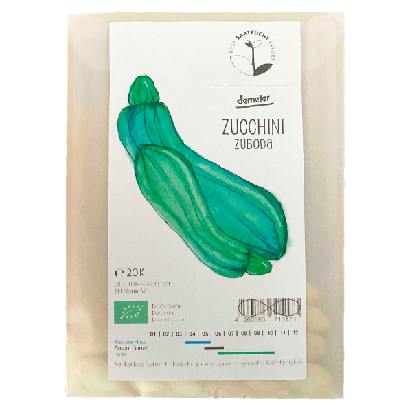 Saatgut - Zucchini Zuboda