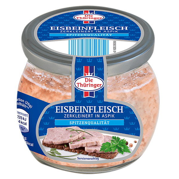 Eisbeinfleisch im Glas