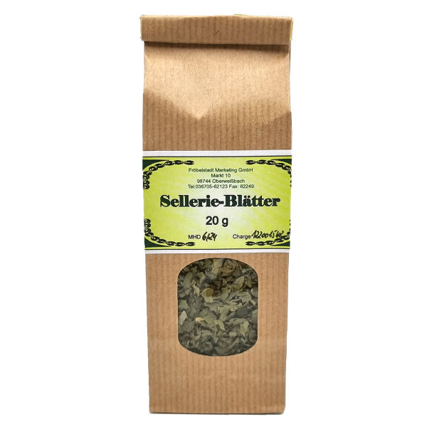 Sellerieblätter gerebelt