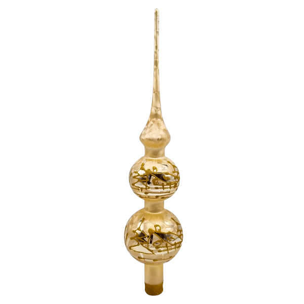 Spitze - "Golden Dreams" - Kugeln 5/6cm