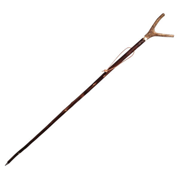 Zielstange mit Horngabel geflammt
