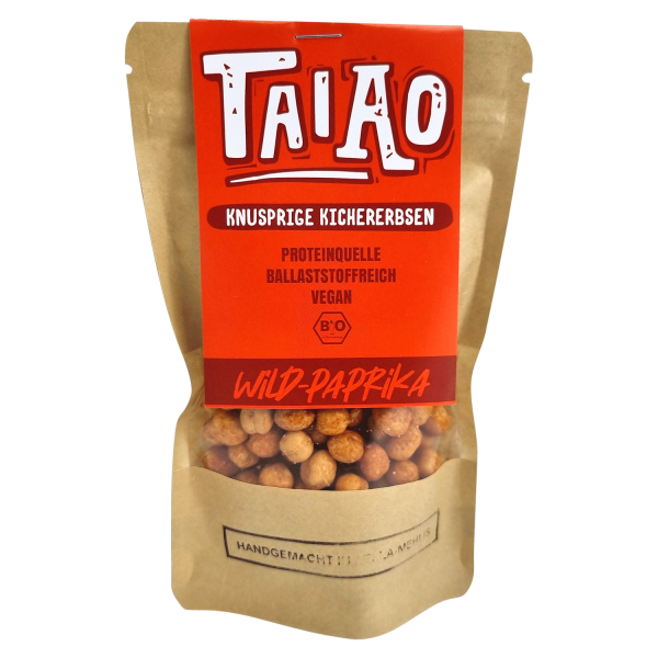 BIO - Taiao - Geröstete Kichererbsen "Milde Paprika"