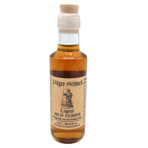 Pilger Schluck - 20% vol. - Likör mit 33 Kräutern - 100ml