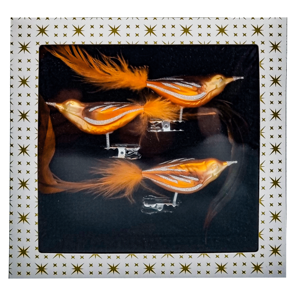 Vogel - Feuervogel - 3er Set
