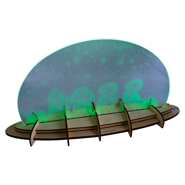 Acrylglasbogen Schneemänner Midi
