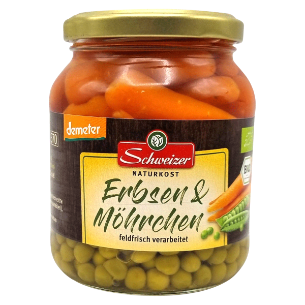 BIO-Erbsen und Möhrchen