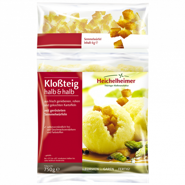 Thüringer Kloßteig halb & halb