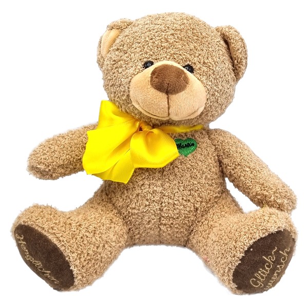 Wünsche-Teddy Herzlichen Glückwunsch