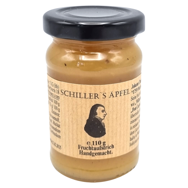 Schillers Schreibtisch Äpfel - 110g - Aufstrich