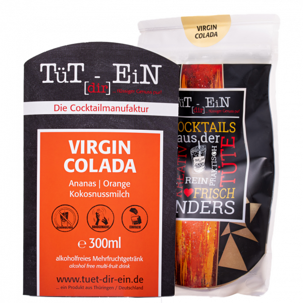 Virgin Colada - alkoholfreier Cocktail von Tüt dir ein