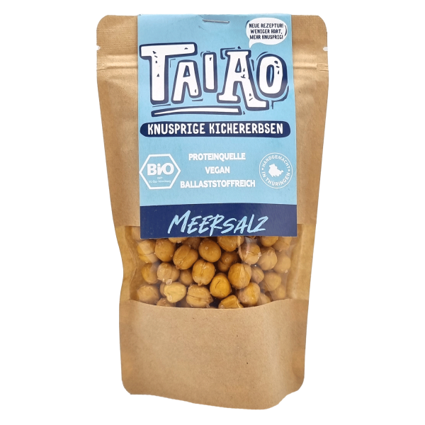 BIO - Taiao - Geröstete Kichererbsen "Meersalz"