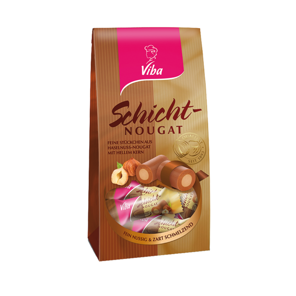 Schicht-Nougat Beutel