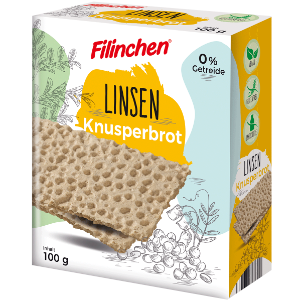 Linsen Knusperbrot