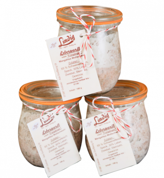 Mangalitza-Leberwurst