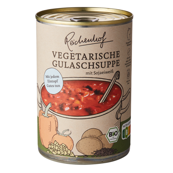 Bio Vegane Gulaschsuppe