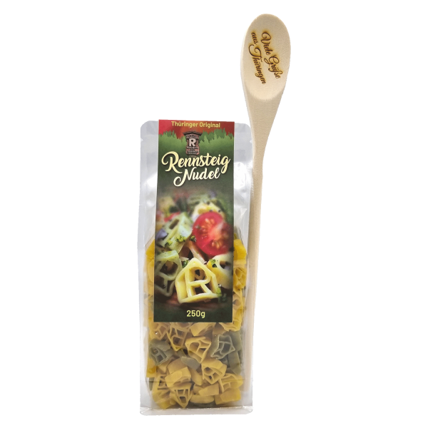 Rennsteignnudel - mit Holzlöffel
