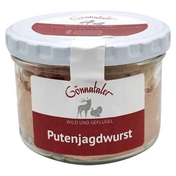 Putenjagdwurst im Glas