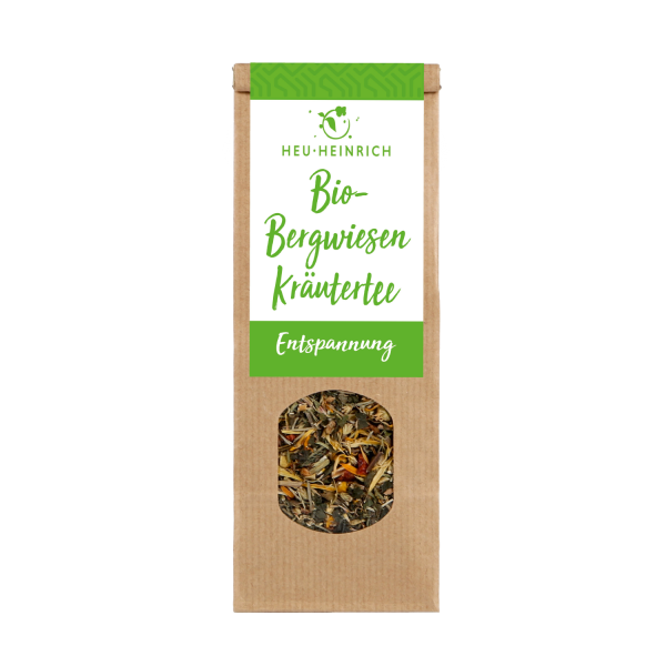 Bio Bergwiesen-Kräutertee "Entspannung" - Heu-Heinrich