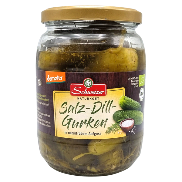 BIO-Salz-Dill-Gurken