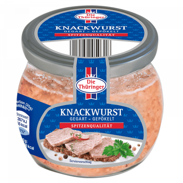 Knackwurst im Glas