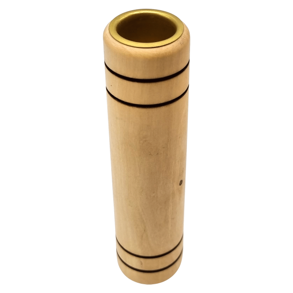 Kerzenhalter aus Holz - mit Muster