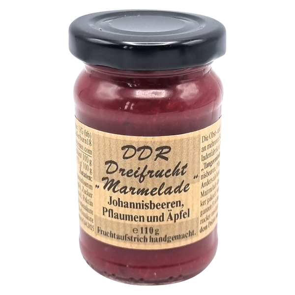 "DDR Dreifrucht Marmelade" - 110g - Aufstrich
