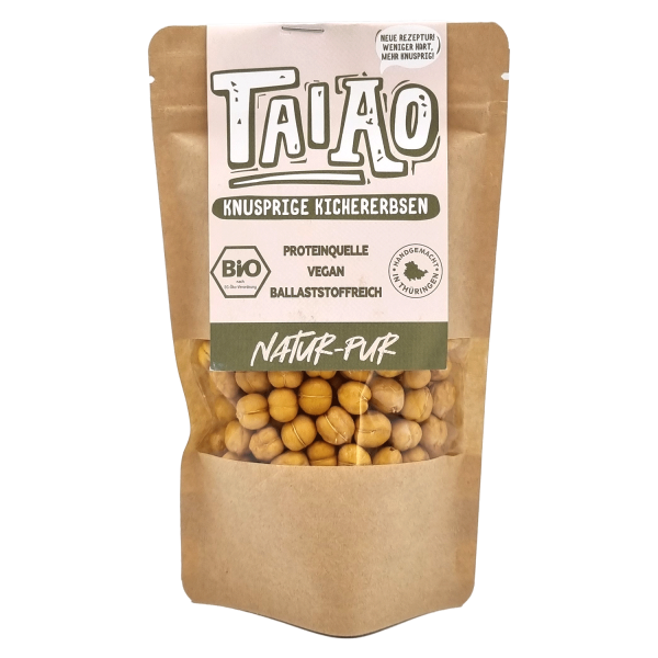 BIO - Taiao - Geröstete Kichererbsen "Natur-Pur"