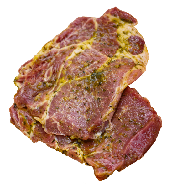 Schweinenackensteak "S-Steak Strassbourg"