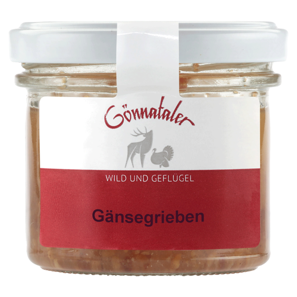 Gänsegriebenschmalz - im Glas