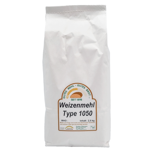 Weizenmehl - Type 1050 - 2,5kg
