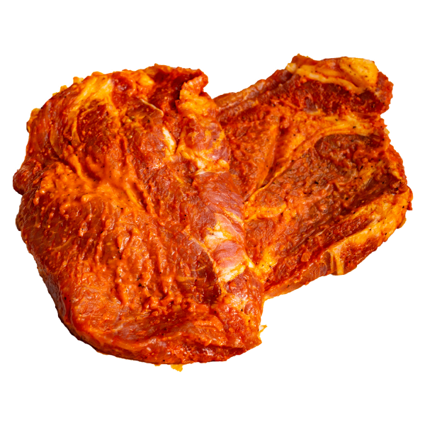 Schweinenackensteak "S-Steak Budapest"