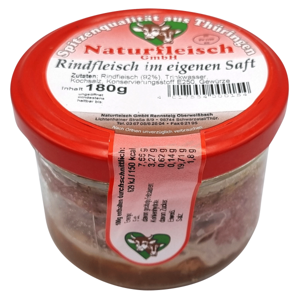 Rindfleisch im eigenen Saft