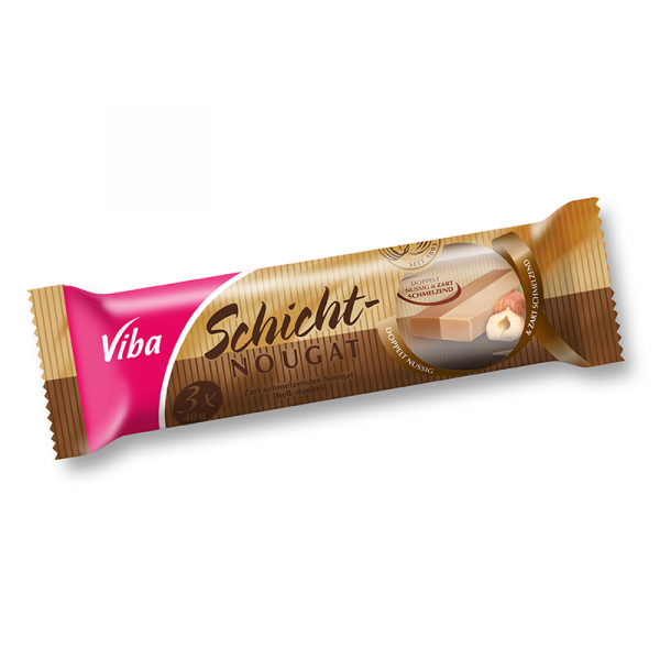 Schicht-Nougat im 3er Pack - Viba Sweets