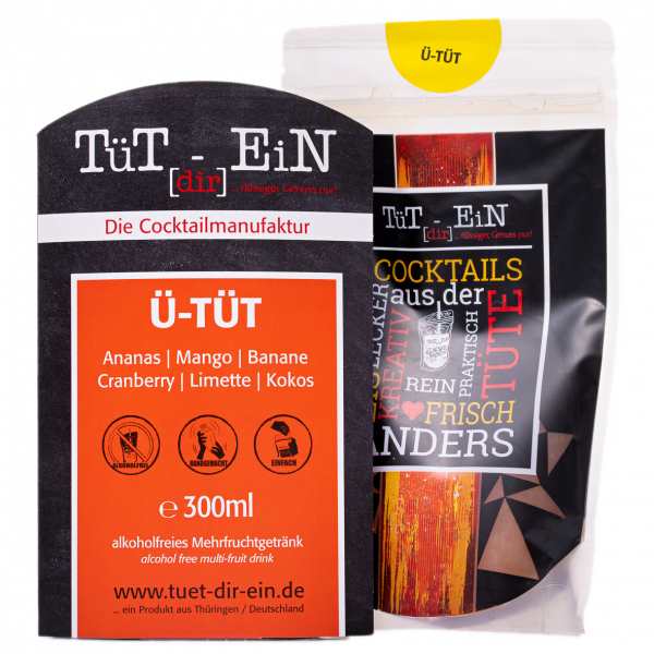 Ü-Tüt- alkoholfreier Cocktail von Tüt dir ein